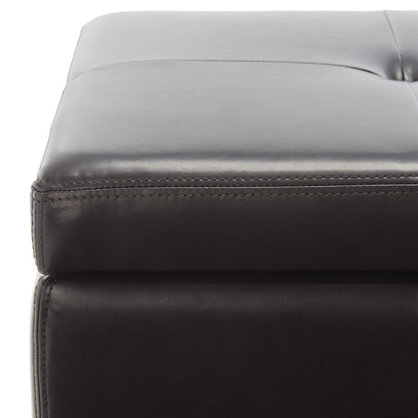 Safavieh Maiden Tufted Storage Bench - Chic Compact Seat With Hidden Storage For Entryways And Bedrooms HUD8230A