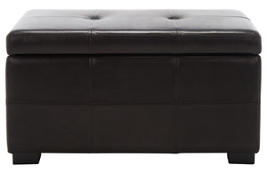 Safavieh Maiden Tufted Storage Bench - Chic Compact Seat With Hidden Storage For Entryways And Bedrooms HUD8230A