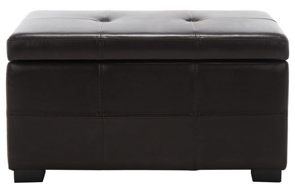 Safavieh Maiden Tufted Storage Bench - Chic Compact Seat With Hidden Storage For Entryways And Bedrooms HUD8230A