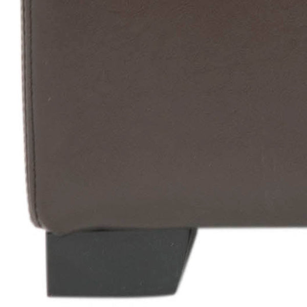 Safavieh Harrison Modern Double Tray Ottoman – Chic Bicast Leather, Hidden Storage & Stylish Seating Solution HUD8234A