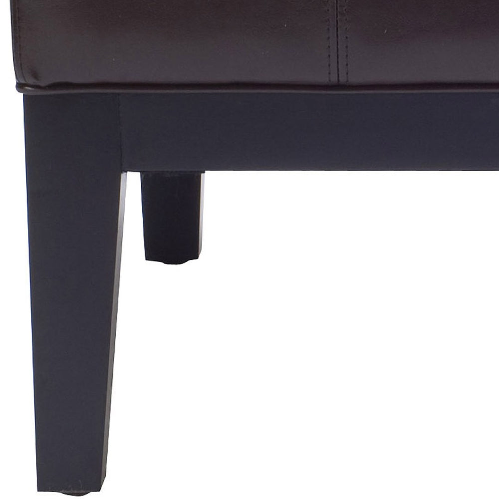 Safavieh Fulton Stylish Cocktail Ottoman - Versatile Multi-Use Storage Bench For Small Spaces & Urban Living Brown HUD8238A