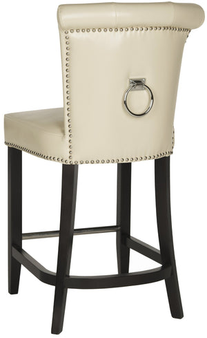 Safavieh Addo Ring Counter Stool - Stylish Comfort Meets Classic Craftsmanship For Modern Interiors Flat Cream HUD8241D