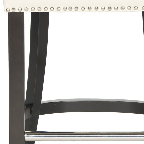 Safavieh Addo Ring Counter Stool - Stylish Comfort Meets Classic Craftsmanship For Modern Interiors Flat Cream HUD8241D
