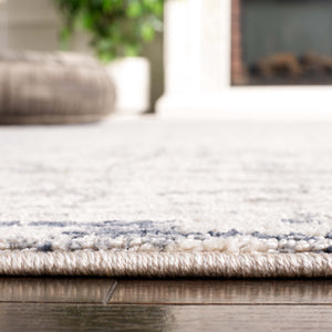 Safavieh Hunter 100a Ivory /  Dark Grey Ivory ,Dark Grey 100% Polyester Hun100a-5