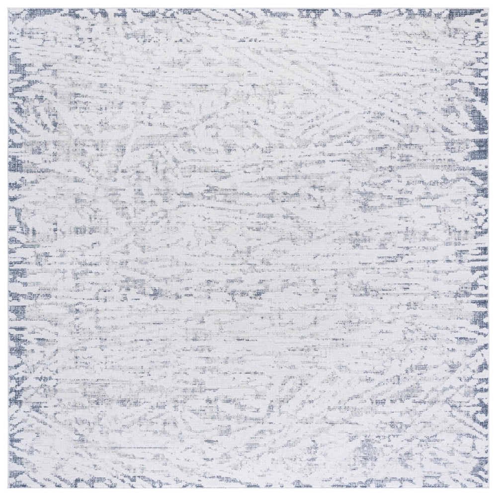 Safavieh Hunter 100a Ivory /  Dark Grey Ivory ,Dark Grey 100% Polyester Hun100a-9