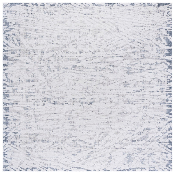 Safavieh Hunter 100a Ivory /  Dark Grey Ivory ,Dark Grey 100% Polyester Hun100a-9