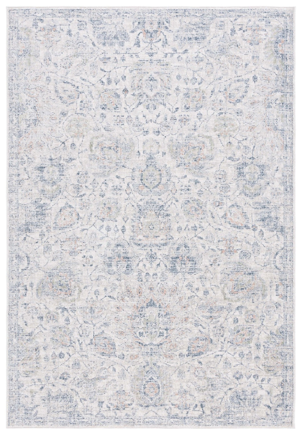 Safavieh Hunter 107a Ivory /  Dark Grey Sage Ivory ,Dark Grey ,Sage 100% Polyester Hun107a-8