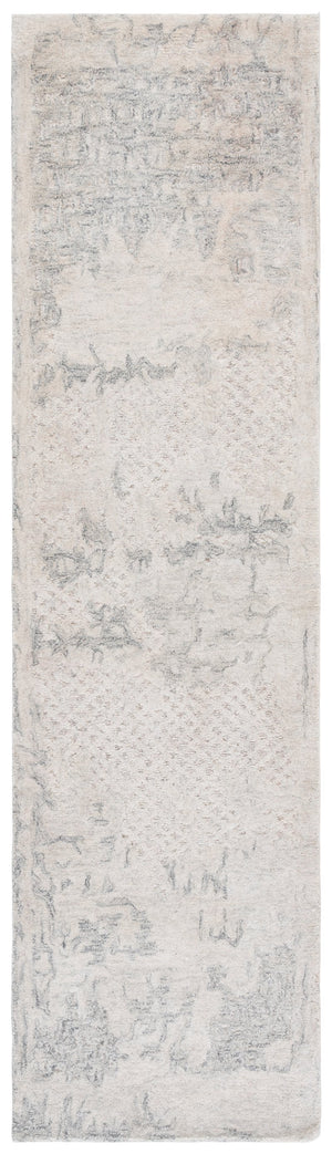 Safavieh Harvest Luxurious Hand-tufted Runner Rug - Plush Comfort, Durable Wool-cotton Blend For Stylish Spaces Silver ,Ivory Wool & Cotton Hvt101g-29