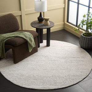 Safavieh Harvest Luxurious Hand-tufted Runner Rug - Plush Comfort, Durable Wool-cotton Blend For Stylish Spaces Silver ,Ivory Wool & Cotton Hvt101g-6r