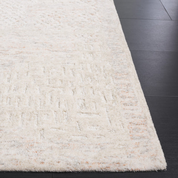 Safavieh Harvest Elegant Hand-tufted Area Rug - Luxurious Wool And Cotton Blend For Sophisticated Decor Rust ,Beige Wool & Cotton Hvt101p-9