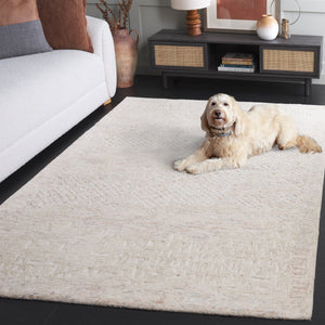 Safavieh Harvest Luxurious Hand-tufted Runner Rug - Plush Comfort, Durable Wool-cotton Blend For Stylish Spaces Rust ,Beige Wool & Cotton Hvt101p-5