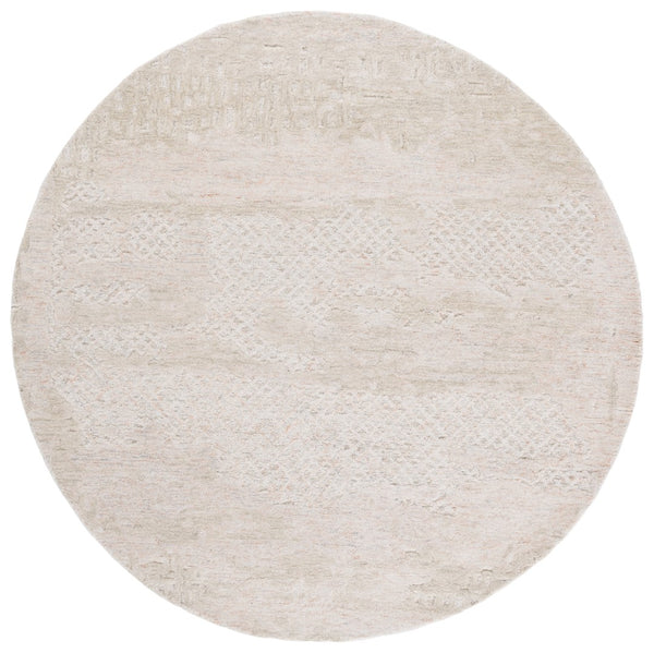 Safavieh Harvest Elegant Hand-tufted Area Rug - Luxurious Wool And Cotton Blend For Sophisticated Decor Rust ,Beige Wool & Cotton Hvt101p-9