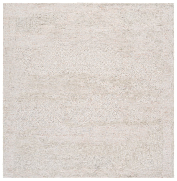 Safavieh Harvest Luxurious Hand-tufted Runner Rug - Plush Comfort, Durable Wool-cotton Blend For Stylish Spaces Rust ,Beige Wool & Cotton Hvt101p-6sq