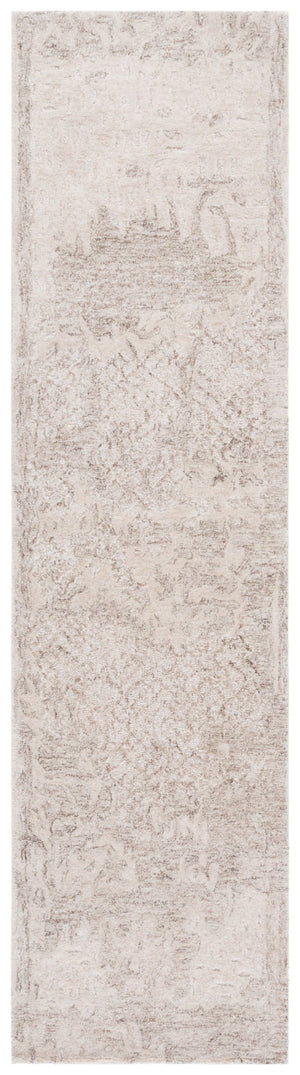 Safavieh Harvest Elegant Hand-tufted Area Rug - Luxurious Wool And Cotton Blend For Sophisticated Decor Brown ,Ivory Wool & Cotton Hvt101t-9