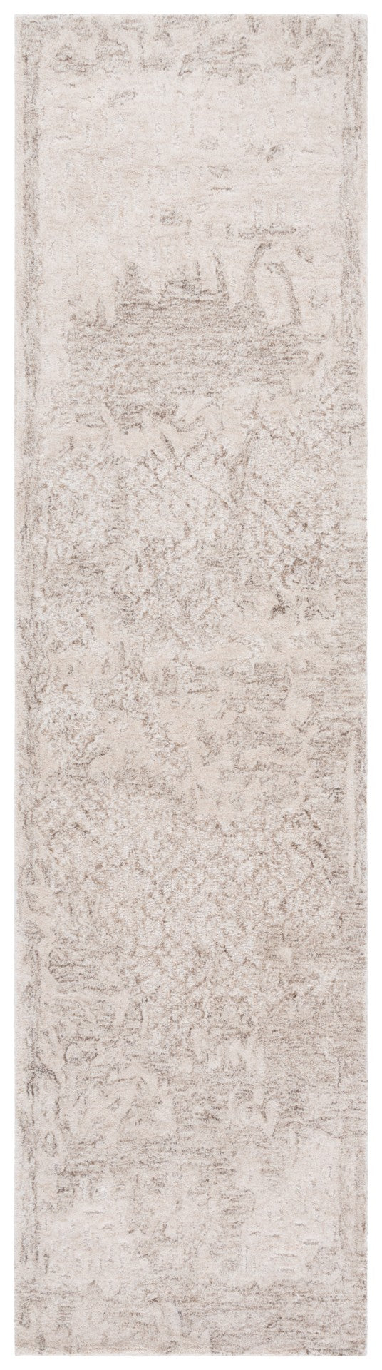 Safavieh Harvest Elegant Hand-tufted Area Rug - Luxurious Wool And Cotton Blend For Sophisticated Decor Brown ,Ivory Wool & Cotton Hvt101t-9