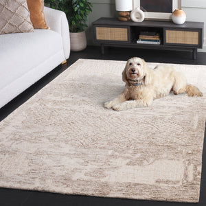 Safavieh Harvest Luxurious Hand-tufted Runner Rug - Plush Comfort, Durable Wool-cotton Blend For Stylish Spaces Brown ,Ivory Wool & Cotton Hvt101t-5