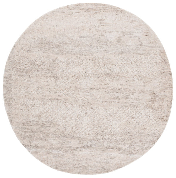 Safavieh Harvest Elegant Hand-tufted Area Rug - Luxurious Wool And Cotton Blend For Sophisticated Decor Brown ,Ivory Wool & Cotton Hvt101t-9