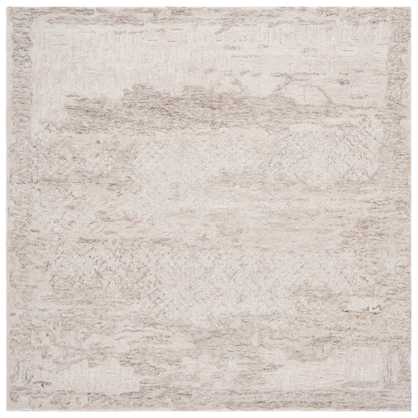 Safavieh Harvest Luxurious Hand-tufted Runner Rug - Plush Comfort, Durable Wool-cotton Blend For Stylish Spaces Brown ,Ivory Wool & Cotton Hvt101t-6sq