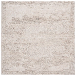 Safavieh Harvest Elegant Hand-tufted Area Rug - Luxurious Wool And Cotton Blend For Sophisticated Decor Brown ,Ivory Wool & Cotton Hvt101t-9