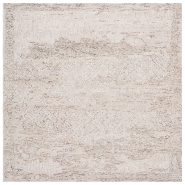 Safavieh Harvest Elegant Hand-tufted Area Rug - Luxurious Wool And Cotton Blend For Sophisticated Decor Brown ,Ivory Wool & Cotton Hvt101t-9