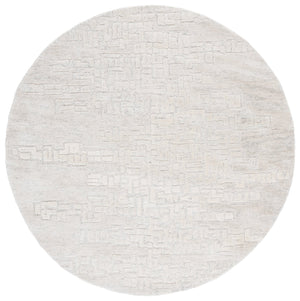 Safavieh Harvest Elegant Hand-tufted Runner Rug - Luxurious Wool-cotton Blend For Timeless Home Decor Style Silver ,Ivory Wool & Cotton Hvt102g-6r