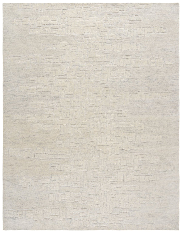 Safavieh Harvest Elegant Hand-tufted Runner Rug - Luxurious Wool-cotton Blend For Timeless Home Decor Style Silver ,Ivory Wool & Cotton Hvt102g-8