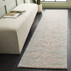 Safavieh Harvest Elegant Hand-tufted Runner Rug - Luxurious Wool-cotton Blend For Timeless Home Decor Style Rust ,Grey Wool & Cotton Hvt102p-29