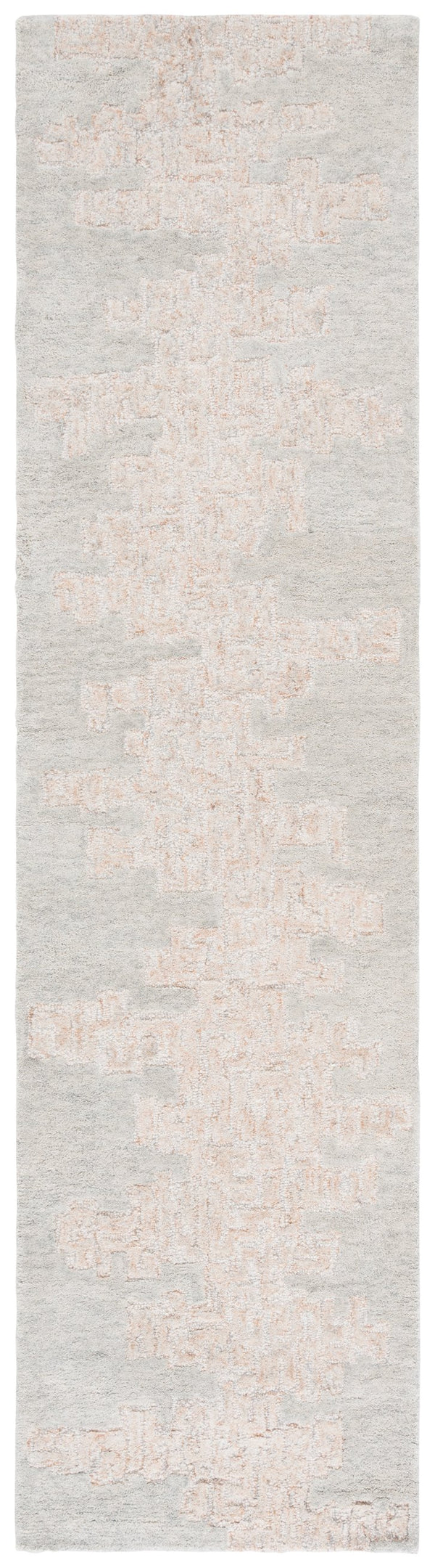 Safavieh Harvest Elegant Hand-tufted Runner Rug - Luxurious Wool-cotton Blend For Timeless Home Decor Style Rust ,Grey Wool & Cotton Hvt102p-29