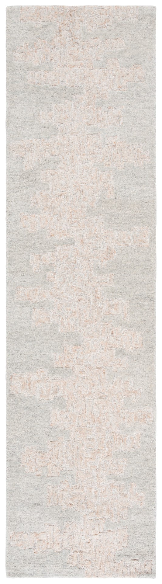 Safavieh Harvest Elegant Hand-tufted Area Rug In Luxurious Silver And Ivory For Timeless Home Decor Appeal Rust ,Grey Wool & Cotton Hvt102p-9
