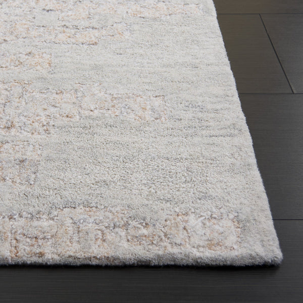 Safavieh Harvest Elegant Hand-tufted Runner Rug - Luxurious Wool-cotton Blend For Timeless Home Decor Style Rust ,Grey Wool & Cotton Hvt102p-5