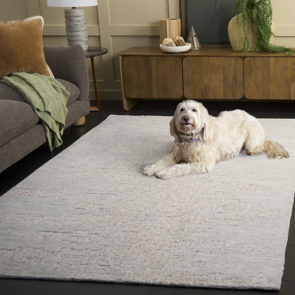 Safavieh Harvest Elegant Hand-tufted Runner Rug - Luxurious Wool-cotton Blend For Timeless Home Decor Style Rust ,Grey Wool & Cotton Hvt102p-5