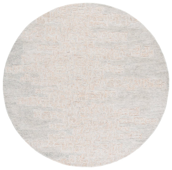 Safavieh Harvest Elegant Hand-tufted Runner Rug - Luxurious Wool-cotton Blend For Timeless Home Decor Style Rust ,Grey Wool & Cotton Hvt102p-6r