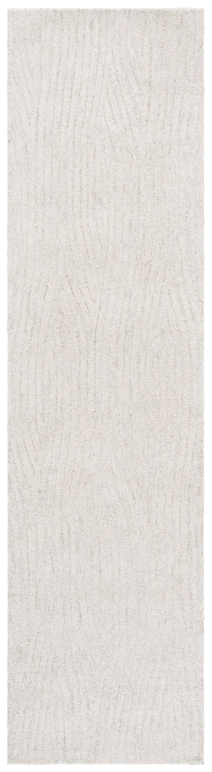 Safavieh Harvest Hand-tufted Wool & Cotton Runner Rug - Elevate Your Space With Elegant Textures And Comfort Silver ,Ivory Wool & Cotton Hvt103g-29