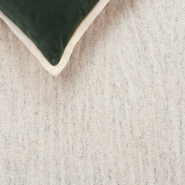 Safavieh Harvest Hand-tufted Wool & Cotton Runner Rug - Elevate Your Space With Elegant Textures And Comfort Silver ,Ivory Wool & Cotton Hvt103g-5