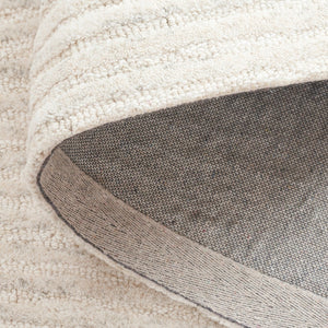 Safavieh Harvest Hand-tufted Area Rug - Luxurious Wool And Cotton Blend For Modern Living Spaces Silver ,Ivory Wool & Cotton Hvt103g-8