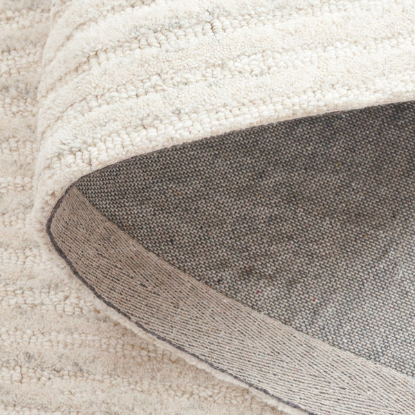 Safavieh Harvest Hand-tufted Area Rug - Luxurious Wool And Cotton Blend For Modern Living Spaces Silver ,Ivory Wool & Cotton Hvt103g-8