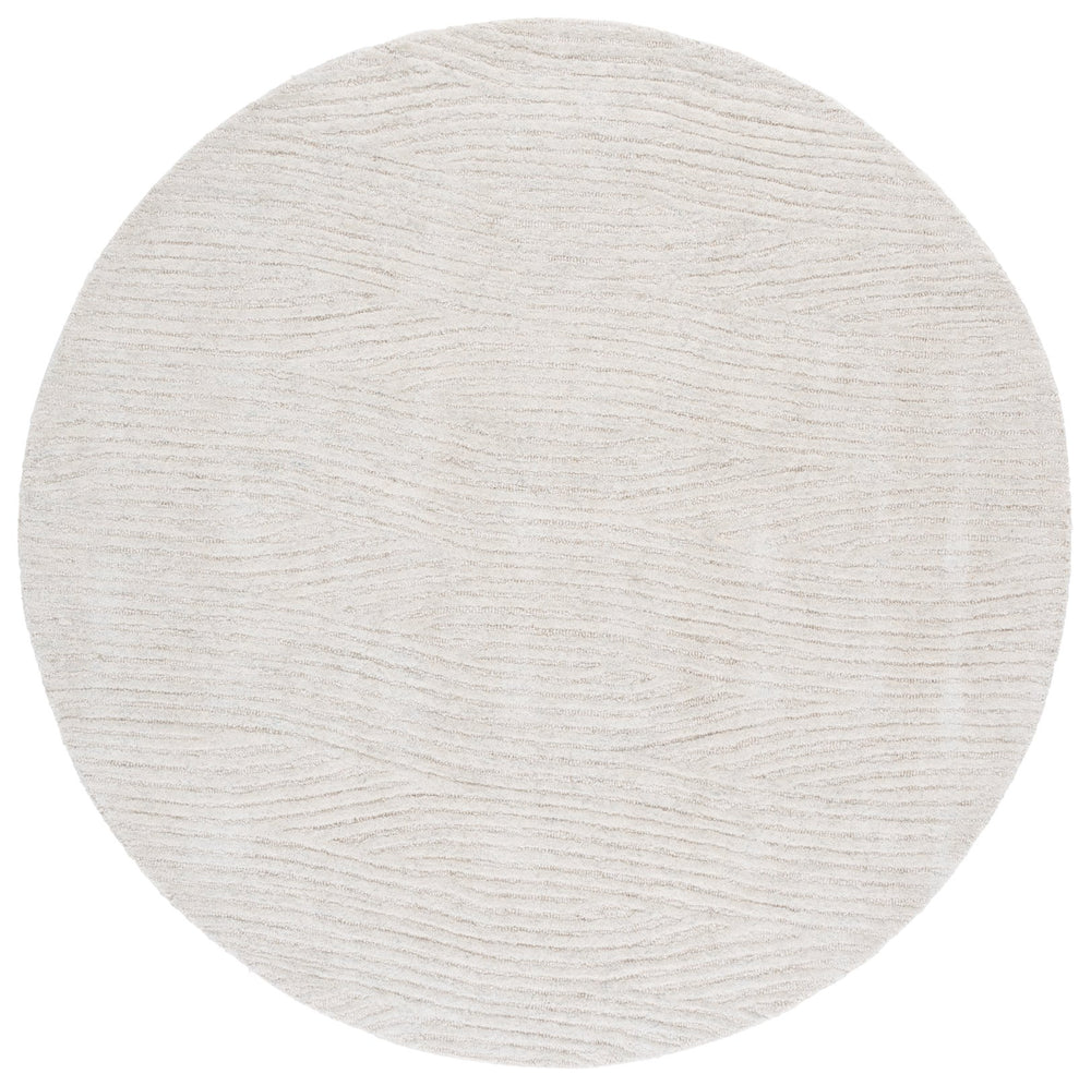 Safavieh Harvest Hand-tufted Wool & Cotton Runner Rug - Elevate Your Space With Elegant Textures And Comfort Silver ,Ivory Wool & Cotton Hvt103g-6sq