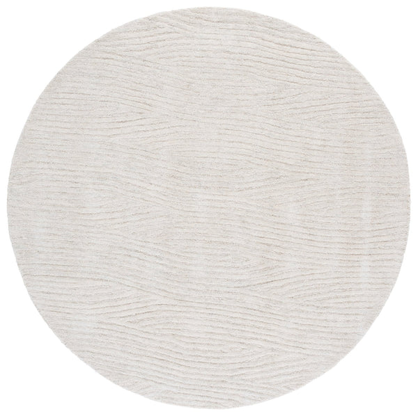 Safavieh Harvest Hand-tufted Wool & Cotton Runner Rug - Elevate Your Space With Elegant Textures And Comfort Silver ,Ivory Wool & Cotton Hvt103g-6r