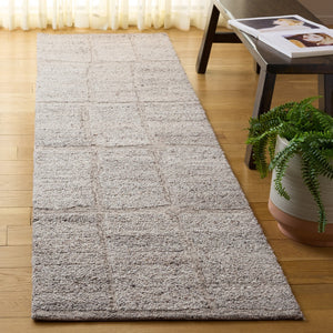 Safavieh Harvest Hand-tufted Wool & Cotton Area Rug - Elegant Modern Design For Cozy Living Spaces Taupe ,Grey Wool & Cotton Hvt104e-3