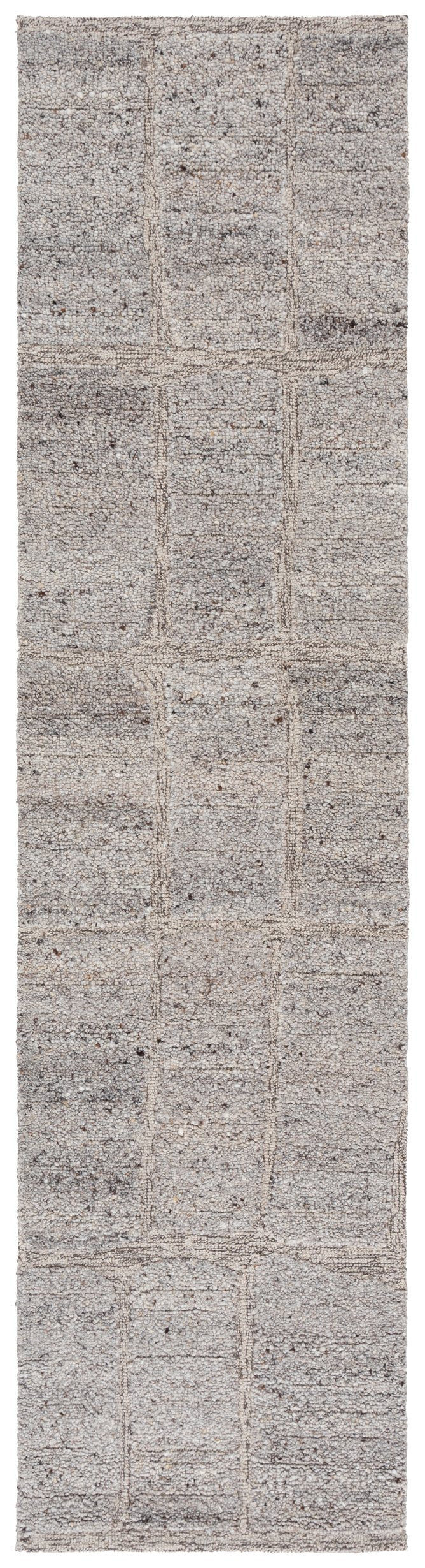 Safavieh Harvest Elegant Hand-tufted Wool & Cotton Runner Rug With Geometric Motifs For Stylish Spaces Taupe ,Grey Wool & Cotton Hvt104e-6sq