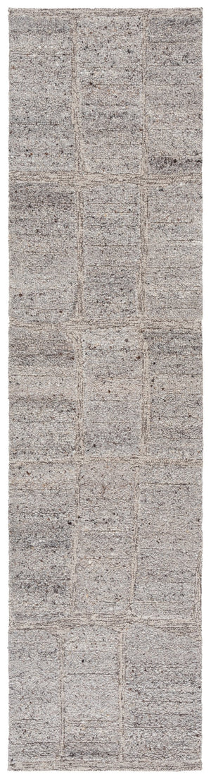 Safavieh Harvest Elegant Hand-tufted Wool & Cotton Runner Rug With Geometric Motifs For Stylish Spaces Taupe ,Grey Wool & Cotton Hvt104e-29