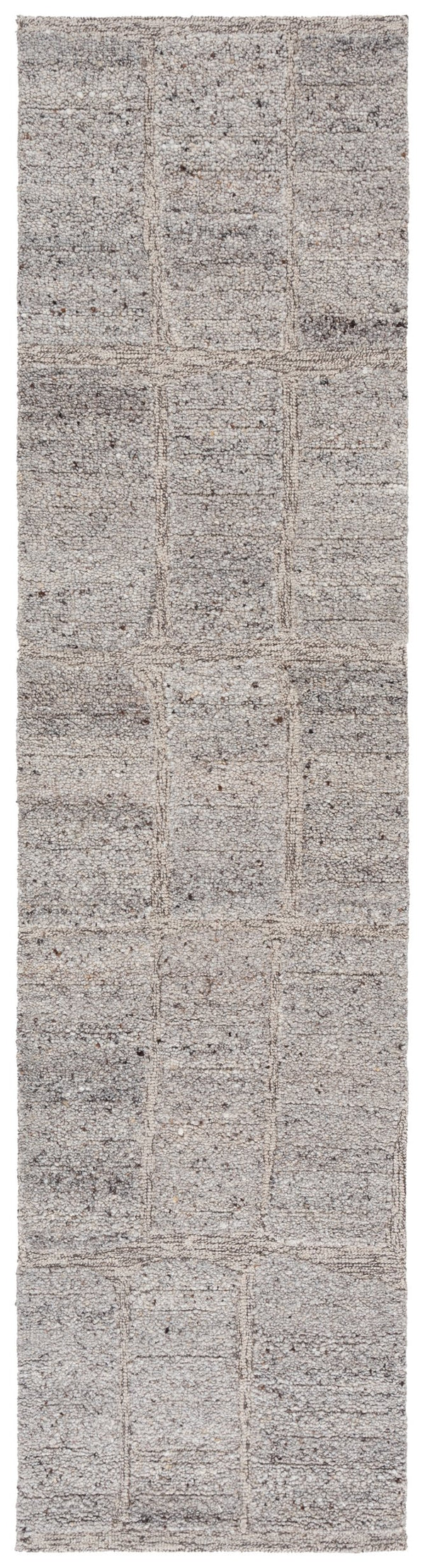 Safavieh Harvest Elegant Hand-tufted Wool & Cotton Runner Rug With Geometric Motifs For Stylish Spaces Taupe ,Grey Wool & Cotton Hvt104e-29