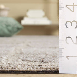 Safavieh Harvest 104e Taupe Grey Taupe ,Grey Wool & Cotton Hvt104e-8