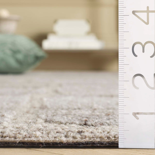 Safavieh Harvest 104e Taupe Grey Taupe ,Grey Wool & Cotton Hvt104e-8