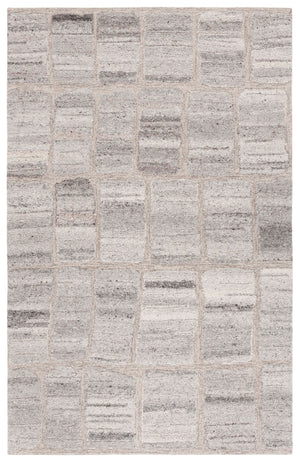 Safavieh Harvest 104e Taupe Grey Taupe ,Grey Wool & Cotton Hvt104e-8