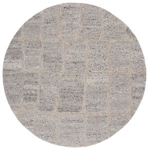 Safavieh Harvest Elegant Hand-tufted Wool & Cotton Runner Rug With Geometric Motifs For Stylish Spaces Taupe ,Grey Wool & Cotton Hvt104e-6r
