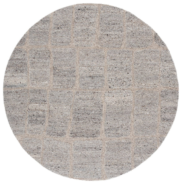 Safavieh Harvest Elegant Hand-tufted Wool & Cotton Runner Rug With Geometric Motifs For Stylish Spaces Taupe ,Grey Wool & Cotton Hvt104e-6r