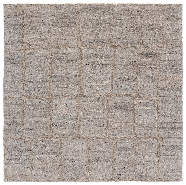 Safavieh Harvest Elegant Hand-tufted Wool & Cotton Runner Rug With Geometric Motifs For Stylish Spaces Taupe ,Grey Wool & Cotton Hvt104e-6sq