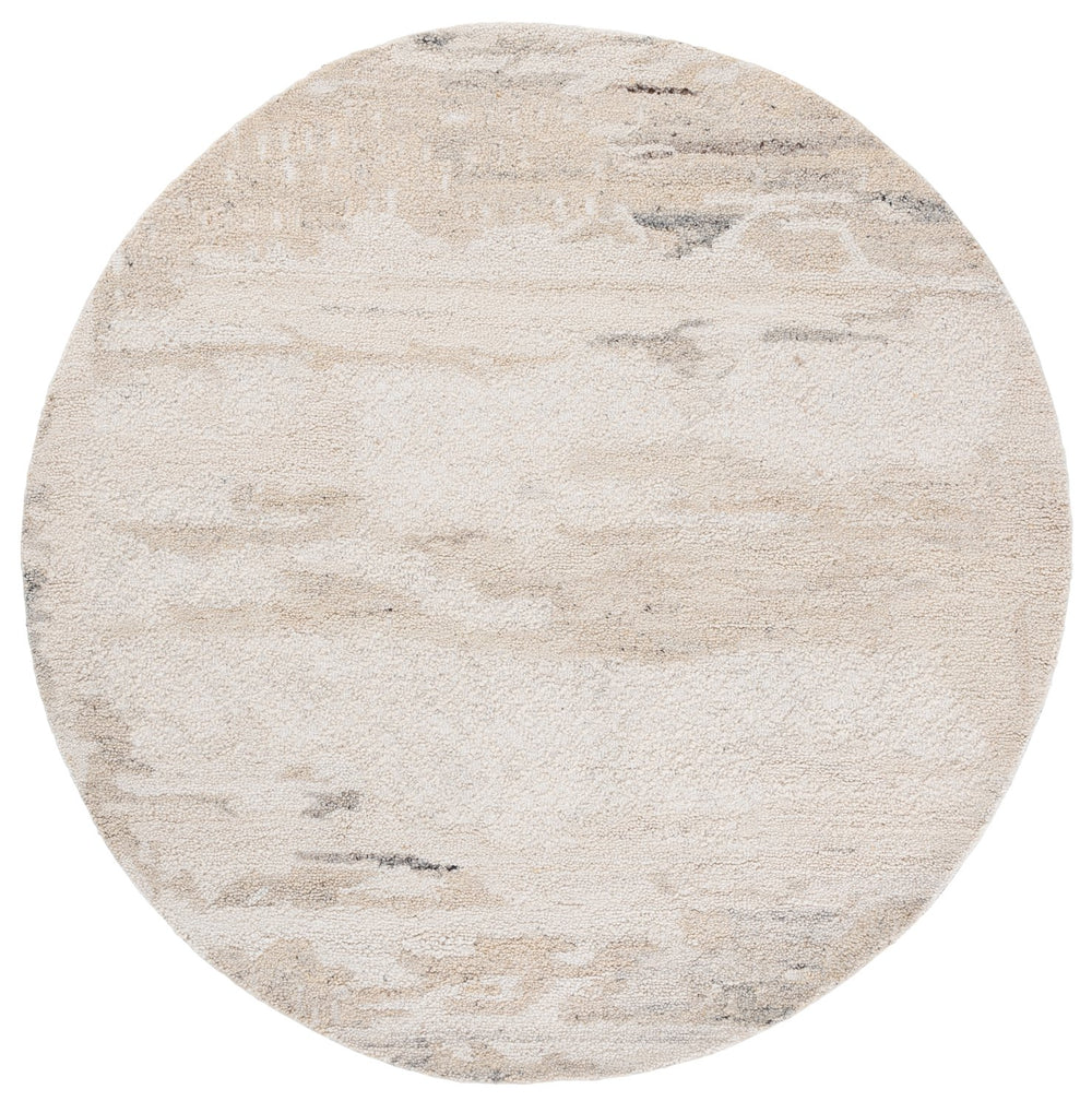 Safavieh Harvest Hand-tufted Wool & Cotton Runner Rug - Elegant Design For Timeless Home Decor & Comfort Ivory ,Grey Wool & Cotton Hvt105a-6r