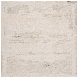 Safavieh Harvest Hand-tufted Area Rug – Elegant Wool And Cotton Blend For Luxurious Living Spaces And Comfort Ivory ,Grey Wool & Cotton Hvt105a-6